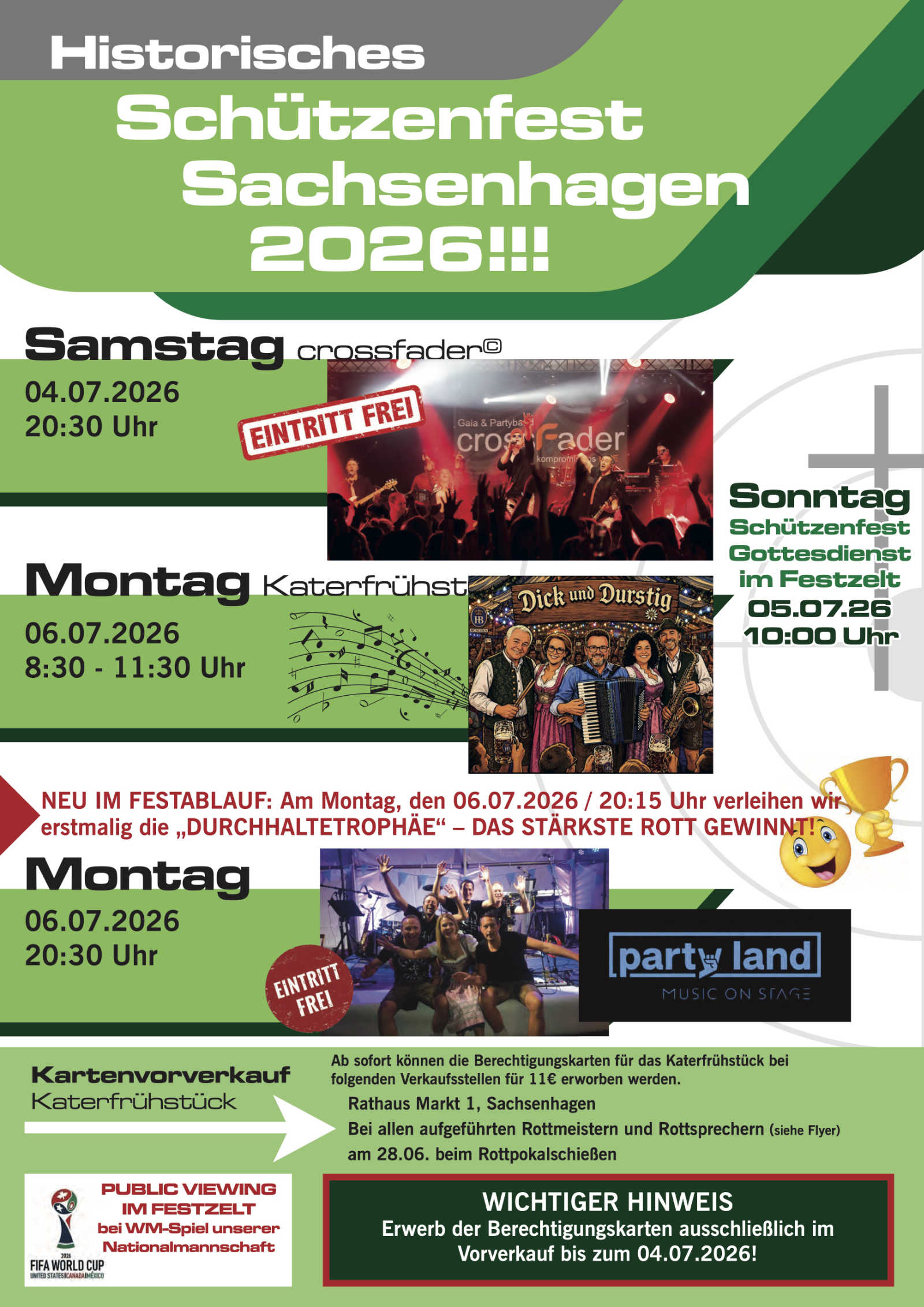 Schützenfest Sachsenhagen 2026