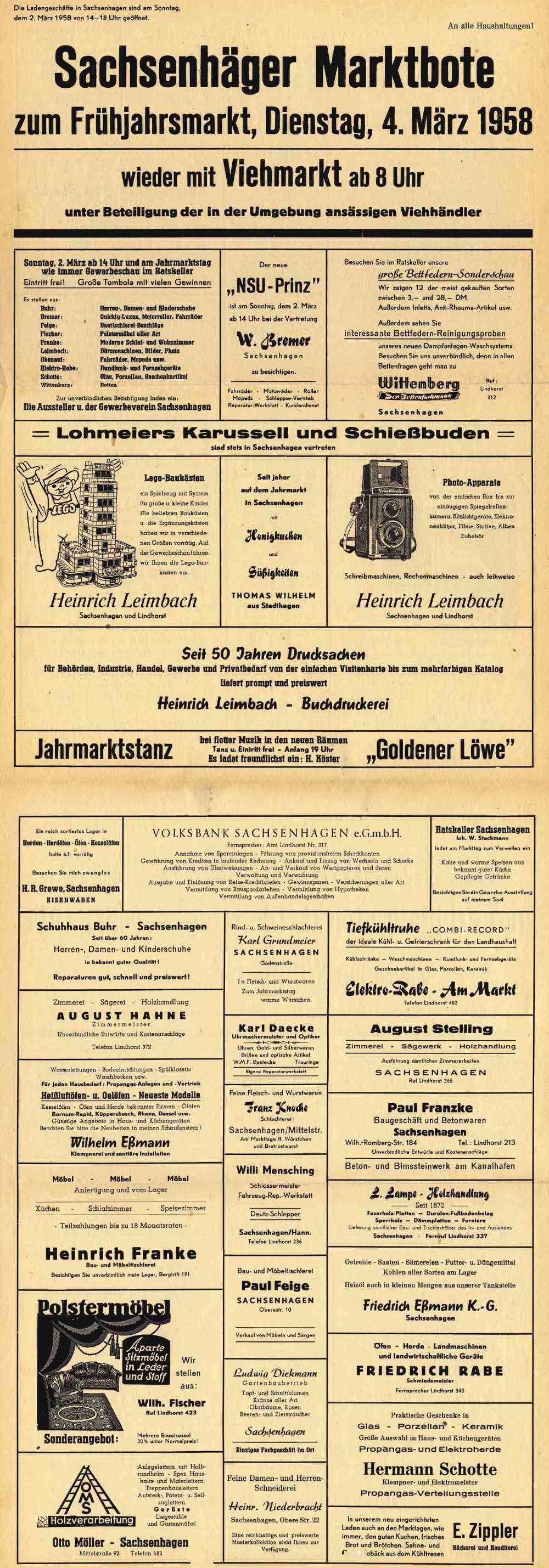Werbung aus den 1950ern
